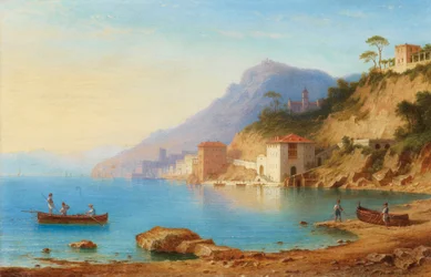 Blick auf die Küste von Amalfi